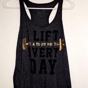 Athletic tank top